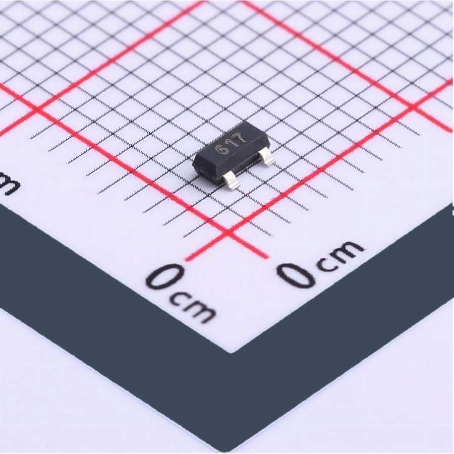 Diodes Incorporated FMMT617TA electronic component