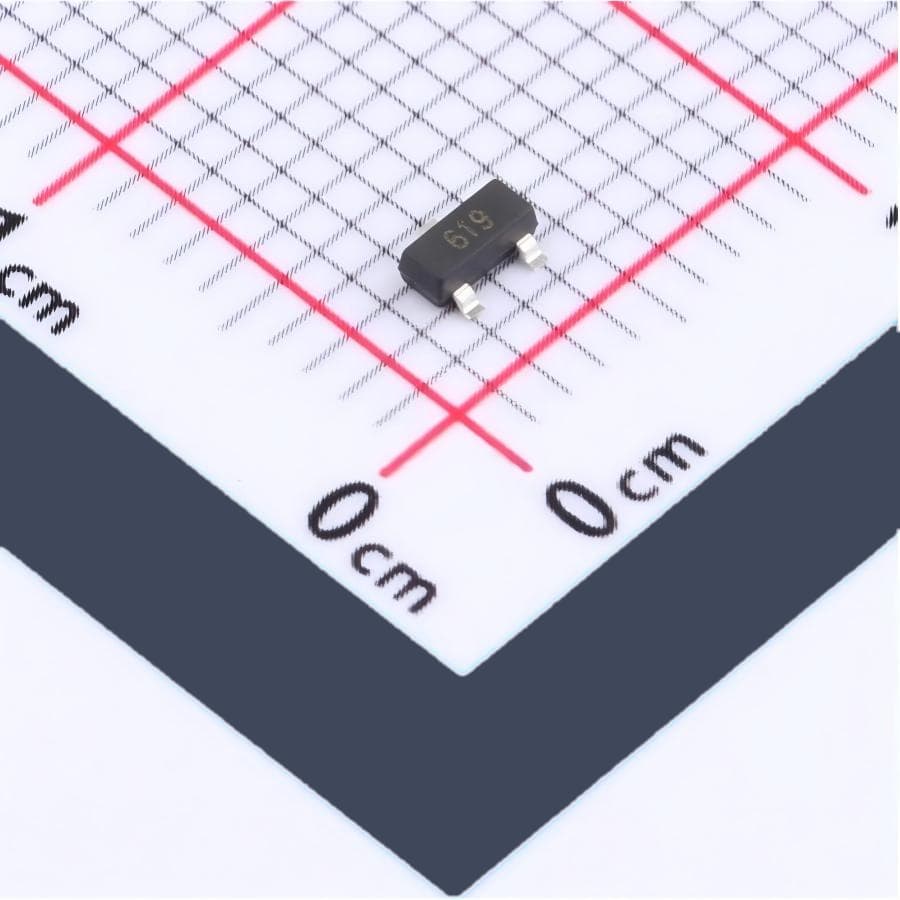 Diodes Incorporated FMMT619TA electronic component