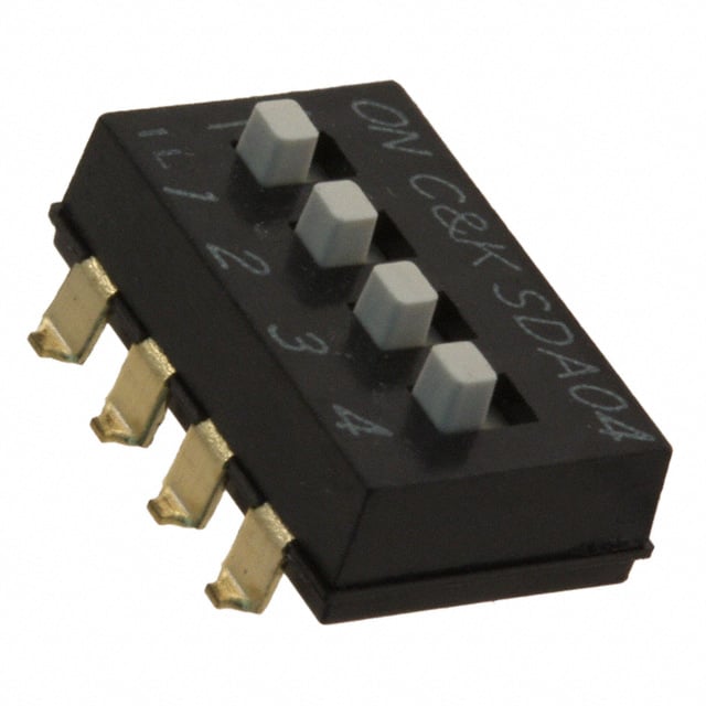 C&K SDA04H1SBD electronic component