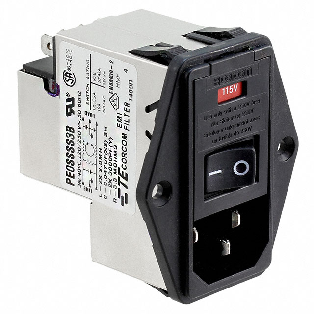 TE Connectivity Corcom Filters 9-6609928-8 electronic component