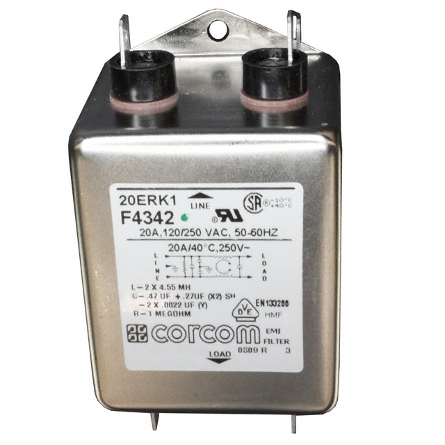 TE Connectivity Corcom Filters 2-1609089-7 electronic component