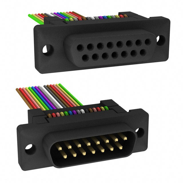TE Connectivity AMP Connectors A7MFB-1510M electronic component