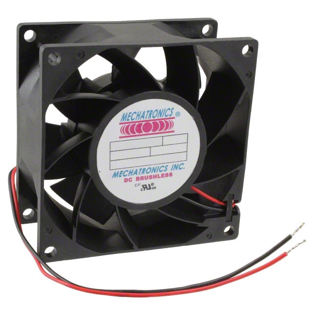 Mechatronics Fan Group MQ8038E24B-FSR electronic component