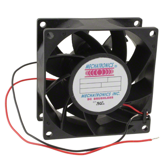 Mechatronics Fan Group MQ8038E12B-FSR electronic component