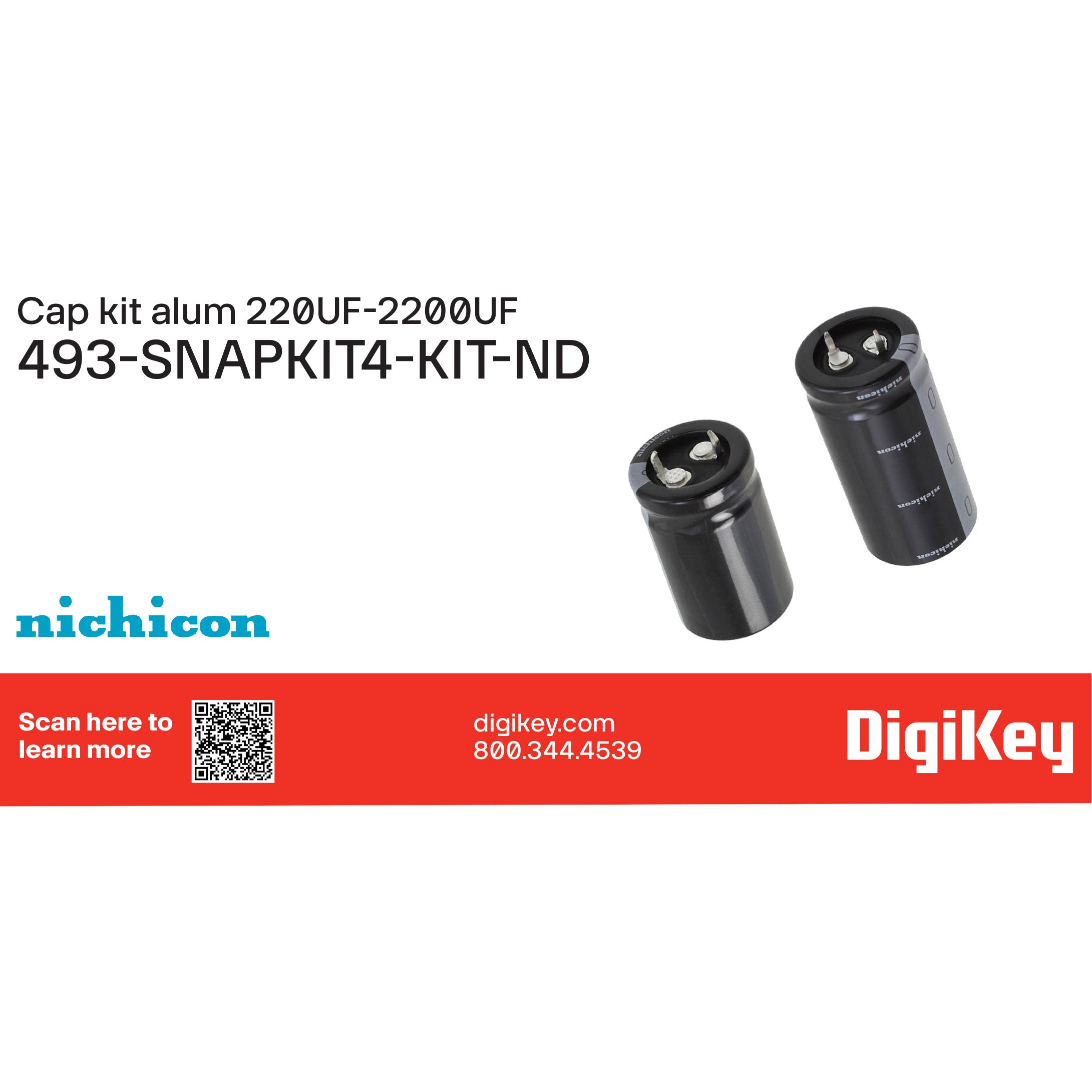 Nichicon 493-SNAPKIT4 electronic component