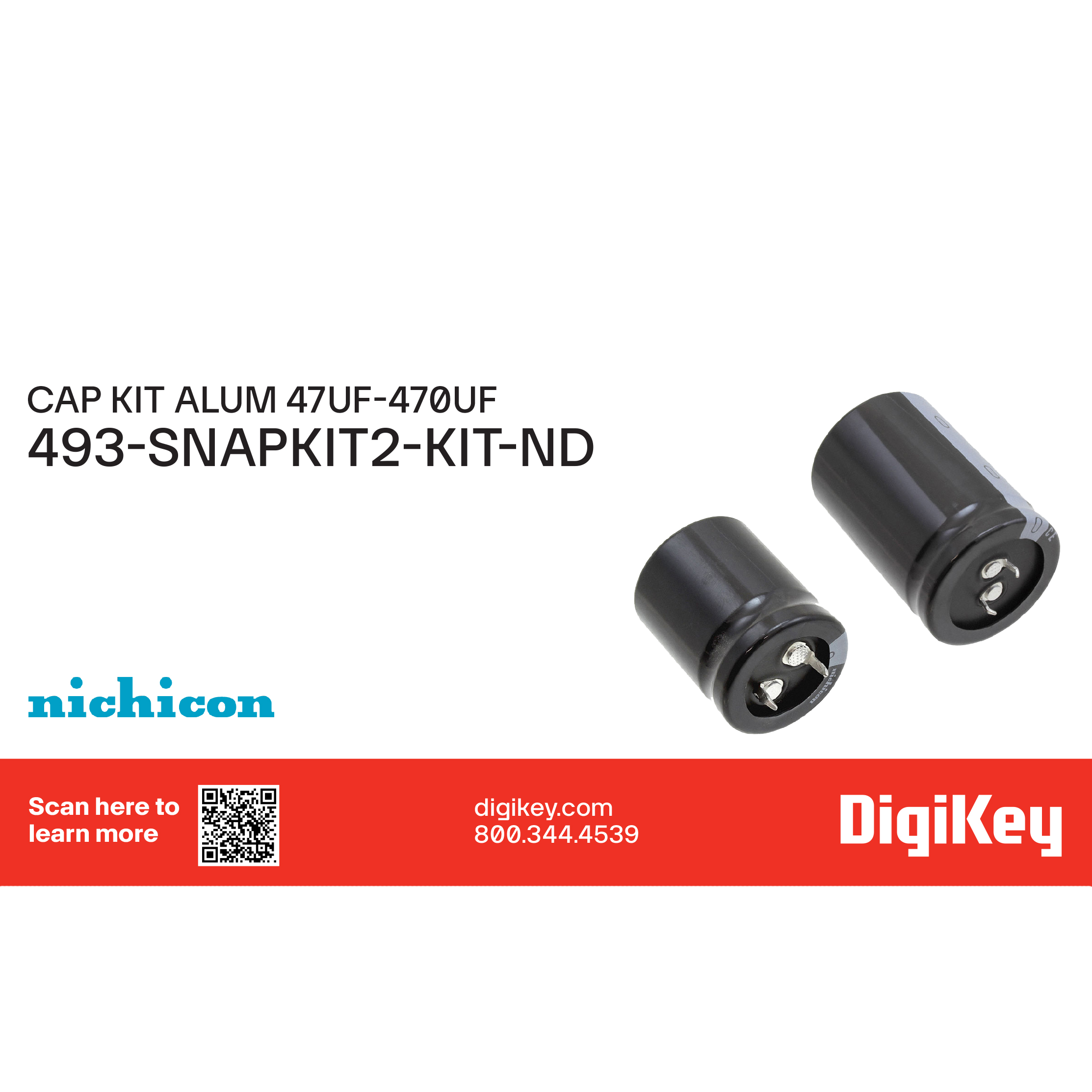 Nichicon 493-SNAPKIT2 electronic component