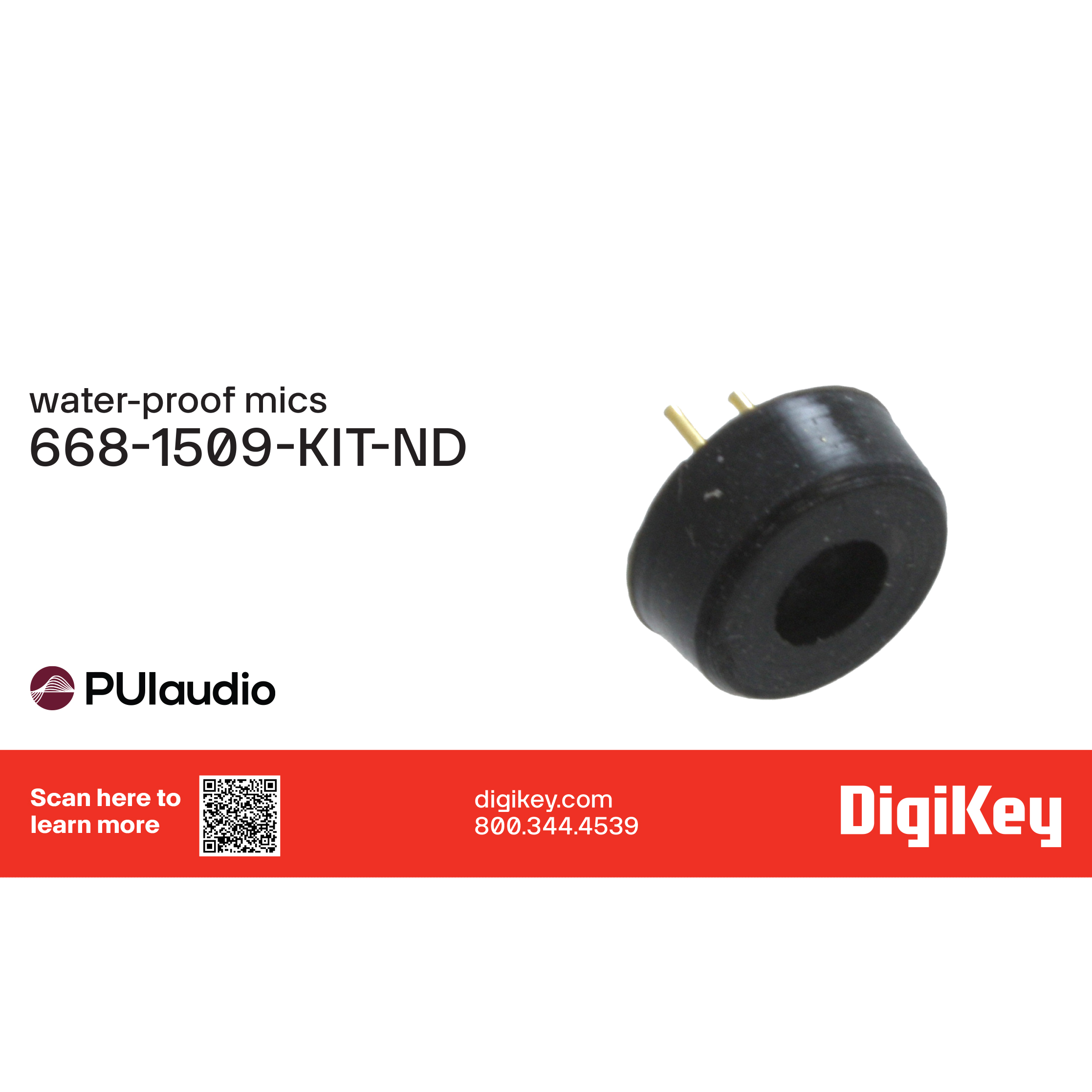 PUI Audio, Inc. 668-1509-KIT electronic component