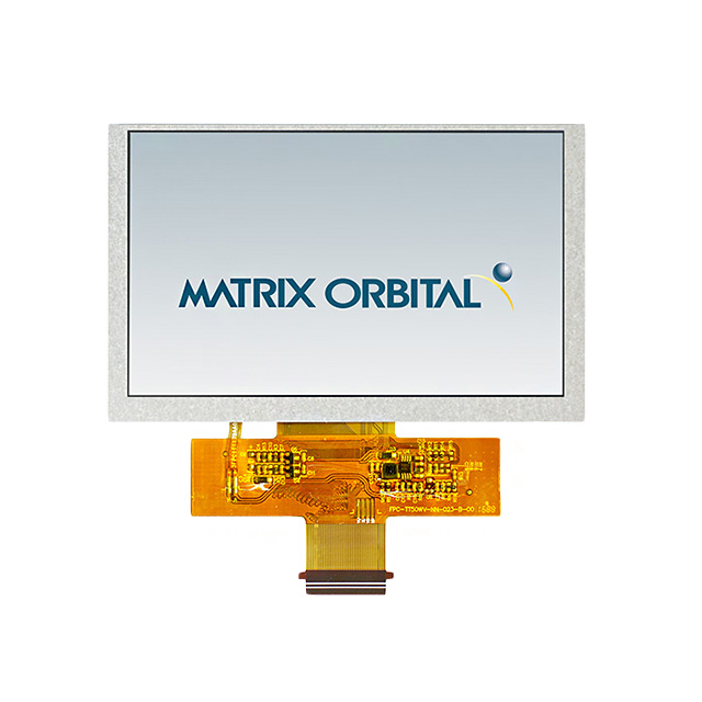 Matrix Orbital MOP-TFT800480-50A-BLM-TPN electronic component