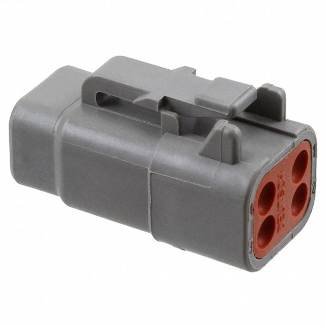 TE Connectivity Deutsch Connectors DTM06-4S electronic component