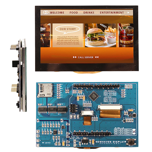 Newhaven Display Intl NHD-4.3CTP-SHIELD-V electronic component