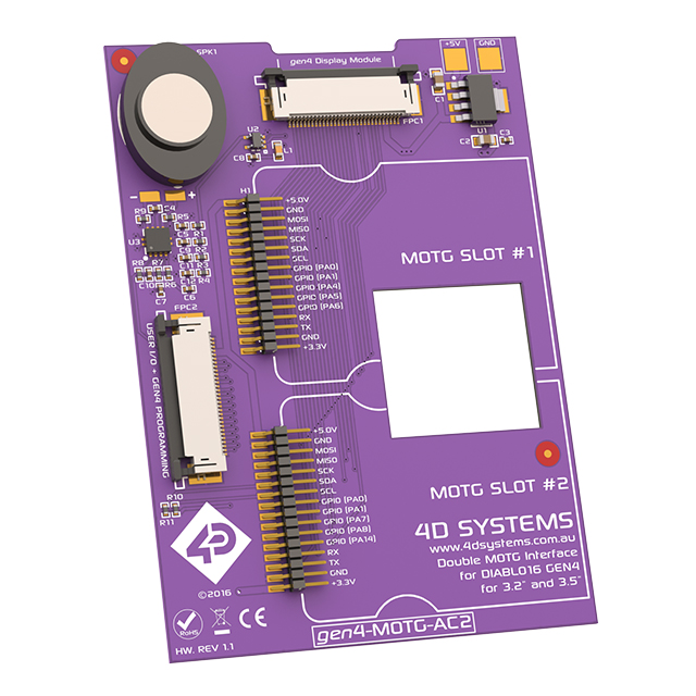 4D Systems Pty Ltd MOTG-AC2 electronic component
