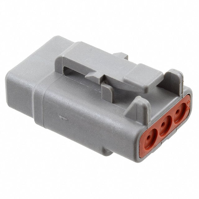 TE Connectivity Deutsch Connectors DTM06-3S electronic component