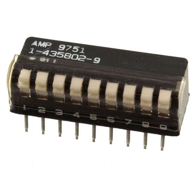 TE Connectivity ALCOSWITCH Switches 1-435802-9 electronic component