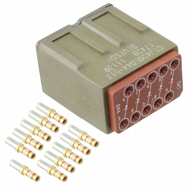 TE Connectivity Deutsch Connectors CTJ420E044-513 electronic component