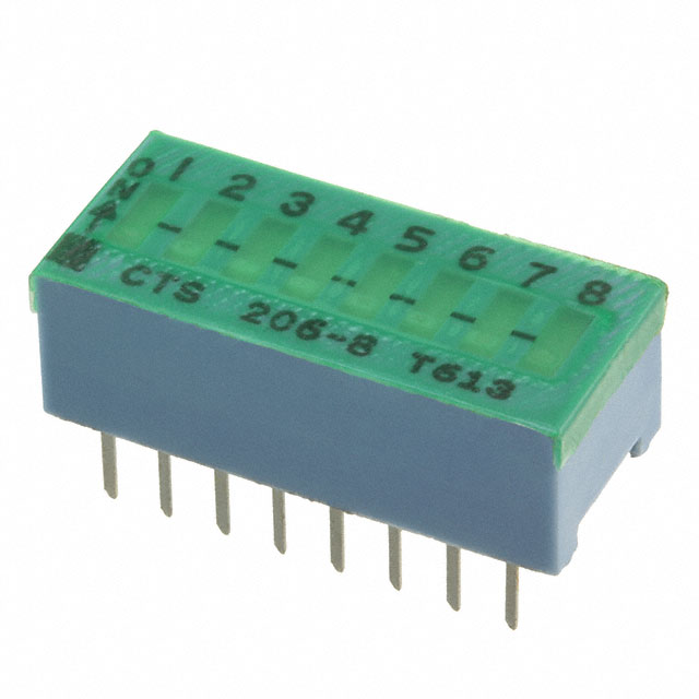 CTS Electrocomponents 206-8LPST electronic component