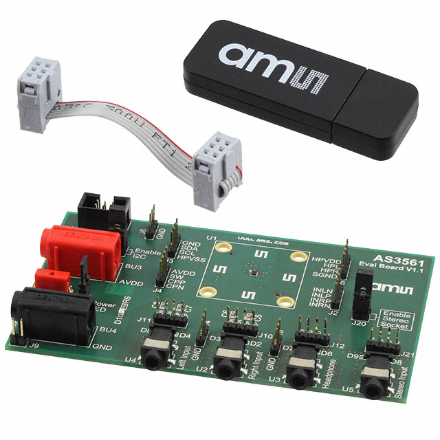 ams-OSRAM USA INC. AS3561 EVAL BOARD electronic component