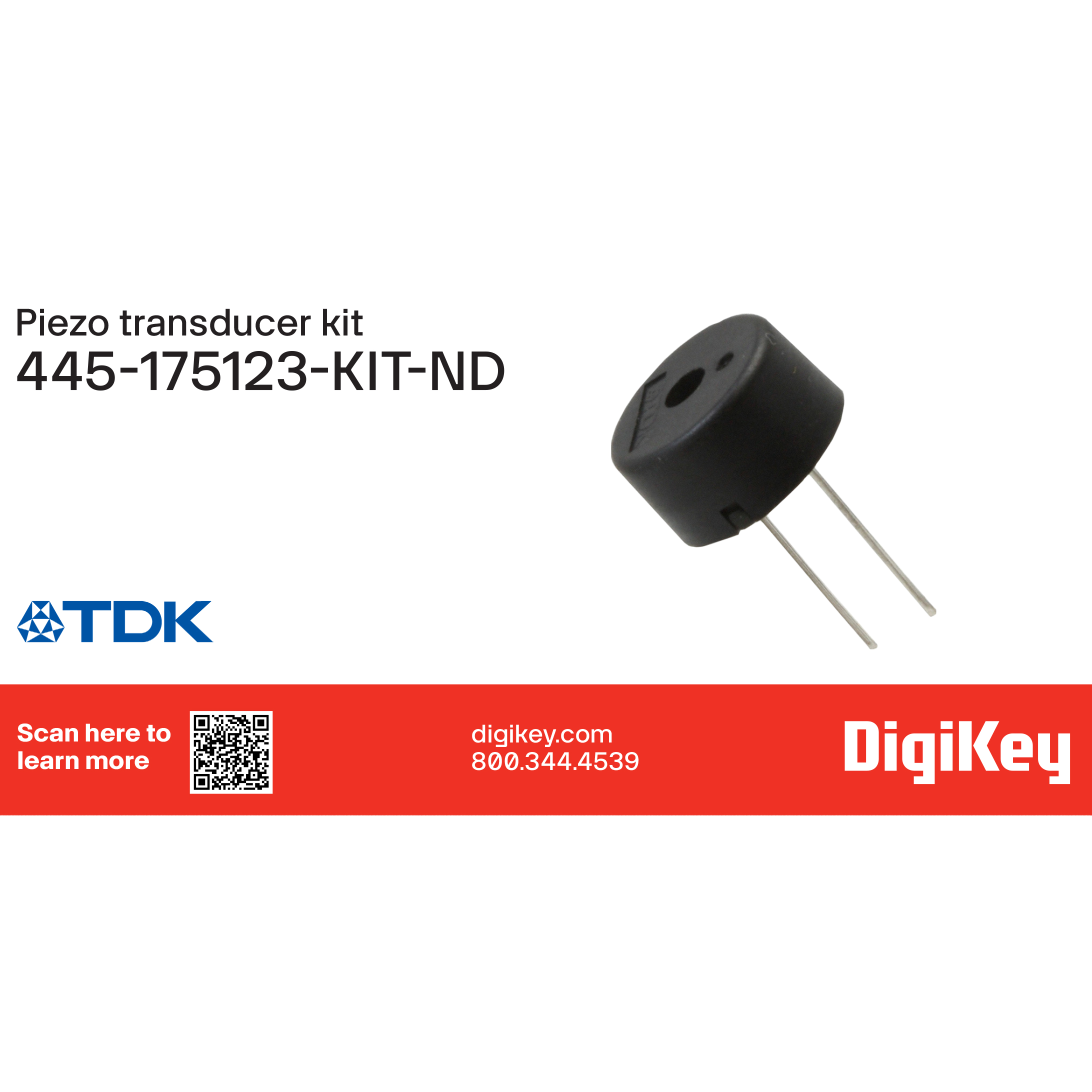 TDK TRANSDUCER-KIT-ND electronic component