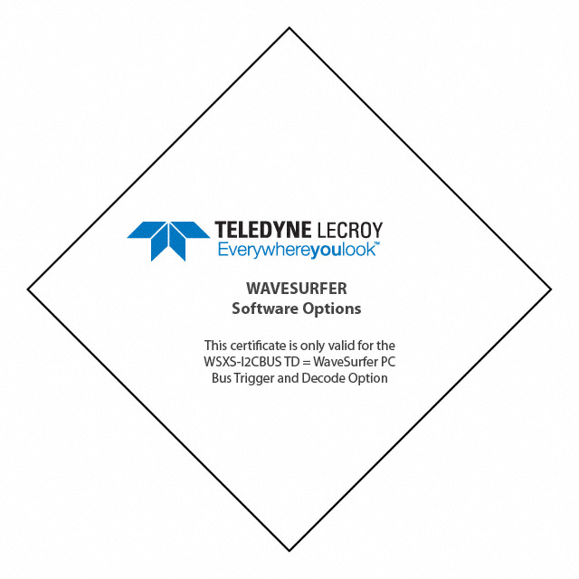 Teledyne LeCroy WS10-SPECTRUM electronic component