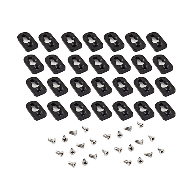 Hammond Manufacturing 1557FOOTBK-24 electronic component