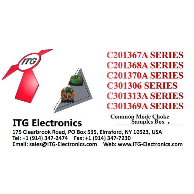 ITG Electronics, Inc. HIGH CURRENT CMC SAMPLES KIT electronic component