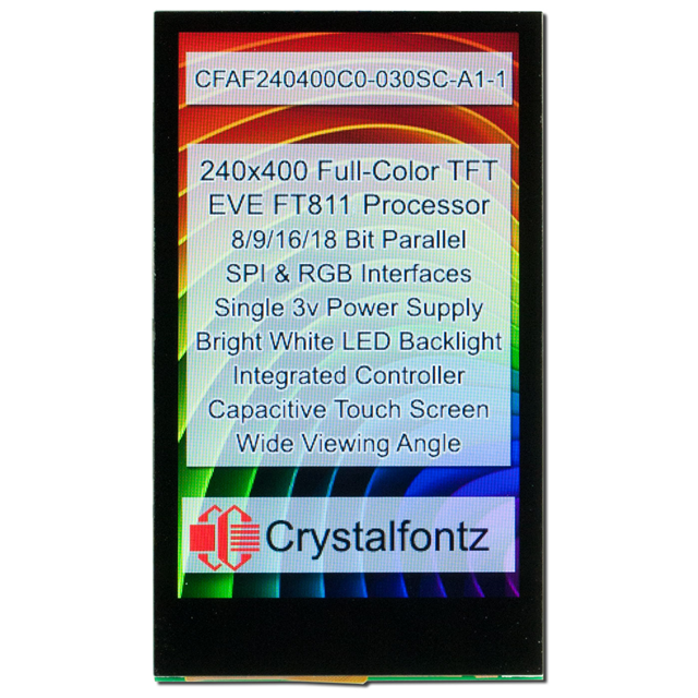 Crystalfontz CFAF240400C0-030SC-A1-1 electronic component