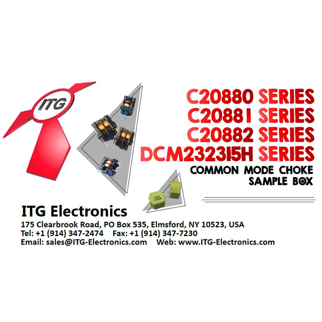 ITG Electronics, Inc. THROUGH HOLE CMC SAMPLE KIT electronic component