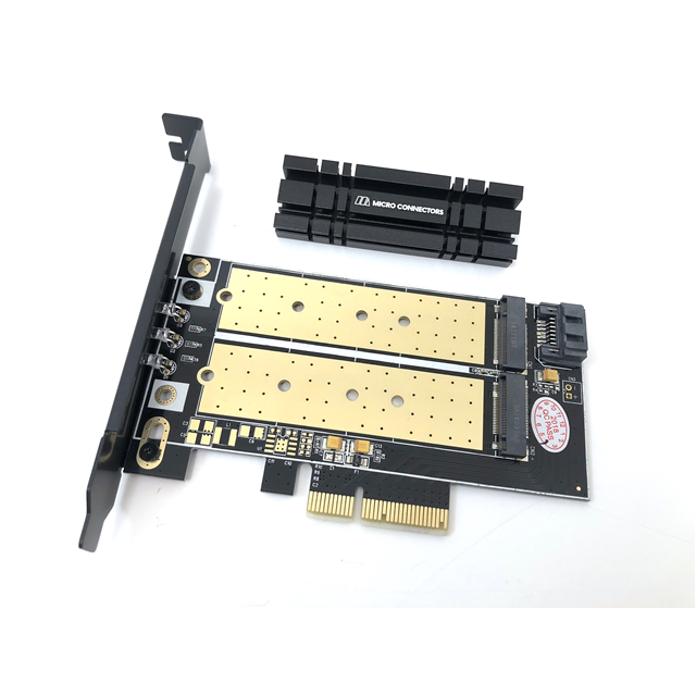 Micro Connectors, Inc. PCIE-M20802HS electronic component