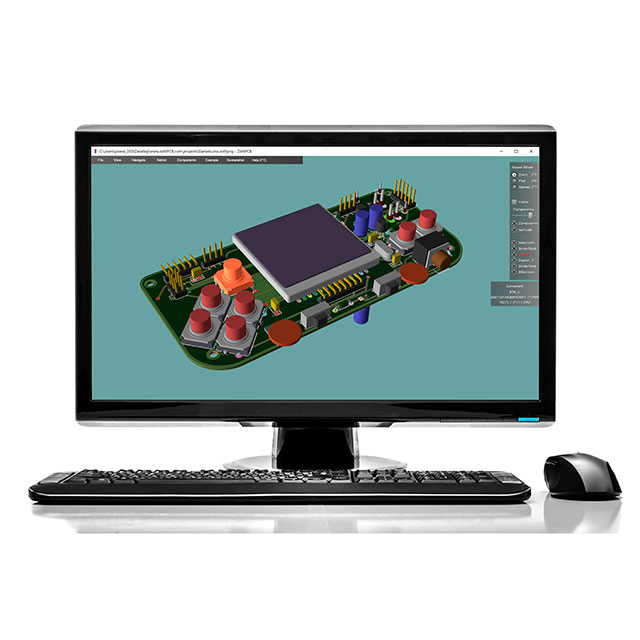 ZofzPCB 3D_PCBA_VIEWER_1Y electronic component