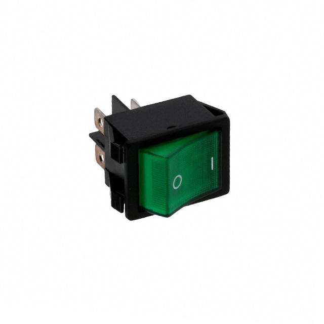 E-Switch R5BBLKGRNGF2 electronic component