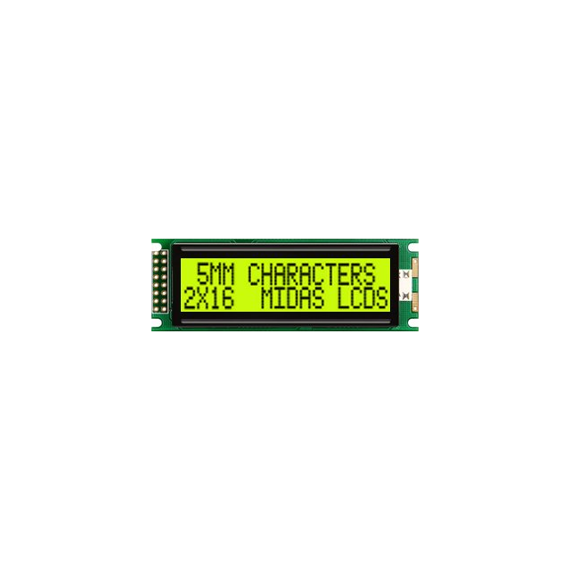 Midas Displays MC21605DA6W-SPTLY-V2 electronic component
