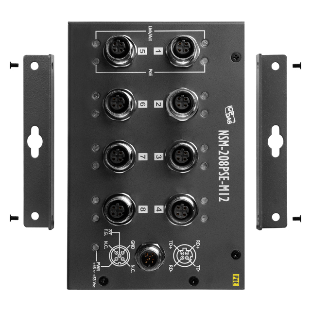 ICP DAS USA INC NSM-208PSE-M12 electronic component