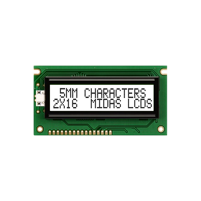 Midas Displays MC21605A6W-FPTLW-V2 electronic component