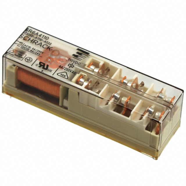 TE Connectivity Potter & Brumfield Relays SR6B6K24 electronic component