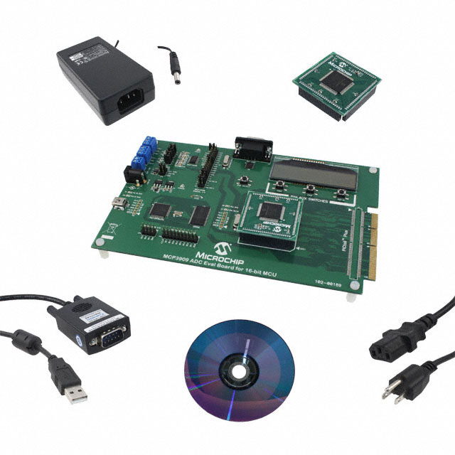 Microchip Technology MCP3909EV-MCU16 electronic component