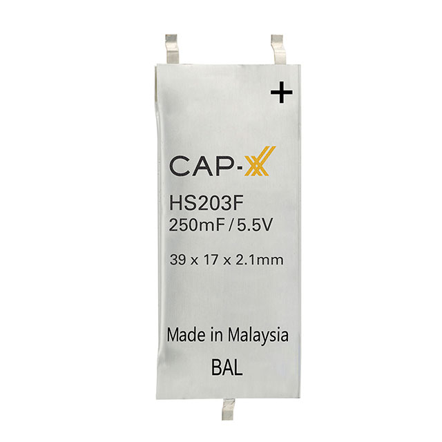 CAP-XX Ltd Supercapacitors HS203F electronic component