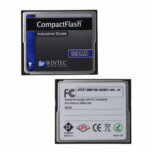 Wintec Industries W7CF128M1XA-H20PC-001.01 electronic component
