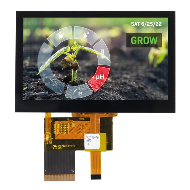 Newhaven Display Intl NHD-4.3-480272EF-ASXP-CTP electronic component