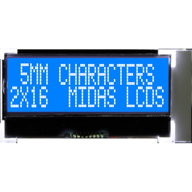 Midas Displays MCCOG21605D6W-BNMLWI electronic component