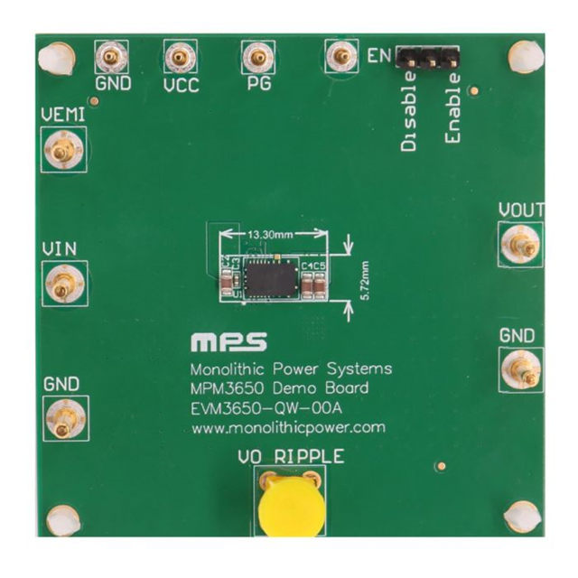 Monolithic Power Systems Inc. EVM3650-QW-00A electronic component