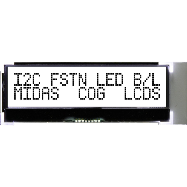 Midas Displays MCCOG21605B6W-FPTLWI electronic component