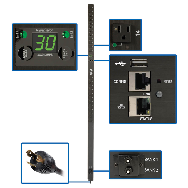 Eaton Tripp Lite PDUNVR30LX electronic component