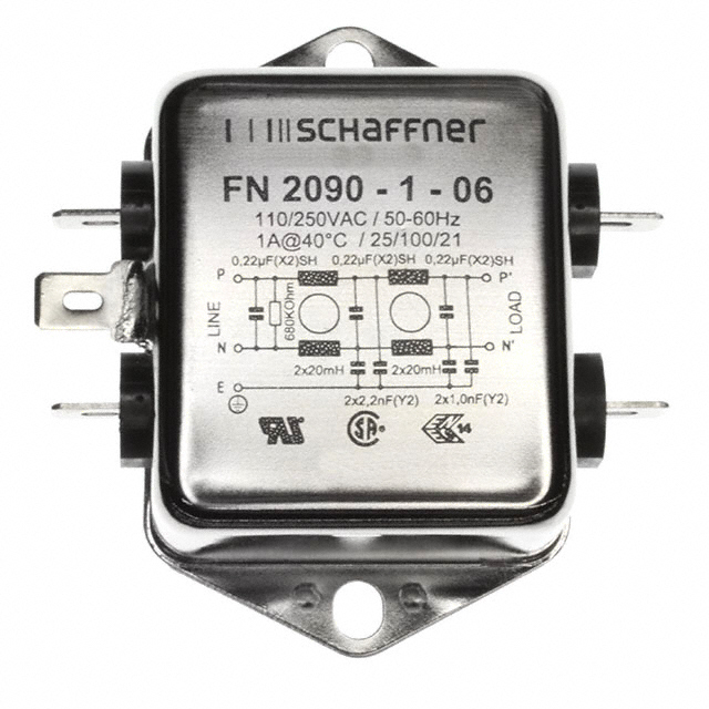 TE Connectivity Schaffner FN2090-1-06 electronic component