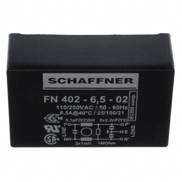 TE Connectivity Schaffner FN402-6.5-02 electronic component