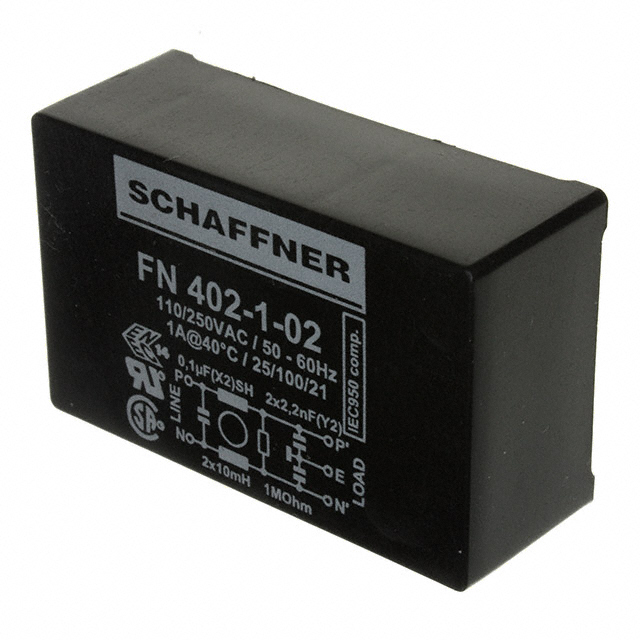TE Connectivity Schaffner FN402-1-02 electronic component