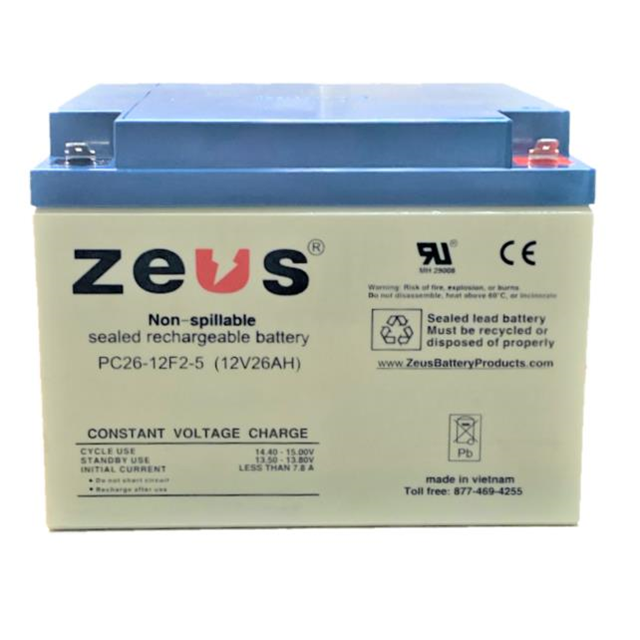 ZEUS Battery Products PC26-12F2 electronic component