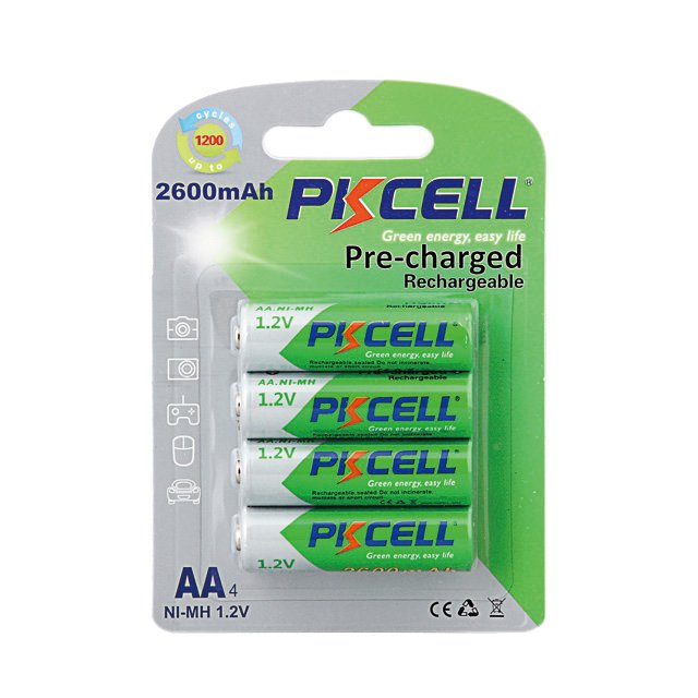 PKCELL RTU-NIMH-AA2600-4B electronic component