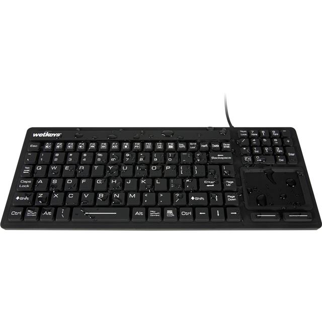 WetKeys Washable Keyboards KBWKRC106T-BK-C20 electronic component
