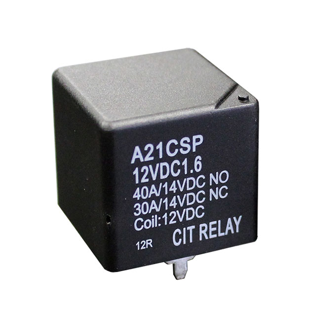 CIT Relay and Switch A21CSP12VDC1.6 electronic component