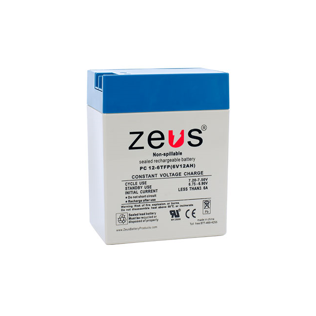 ZEUS Battery Products PC12-6TFP electronic component