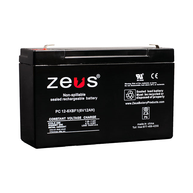 ZEUS Battery Products PC12-6XBF1 electronic component
